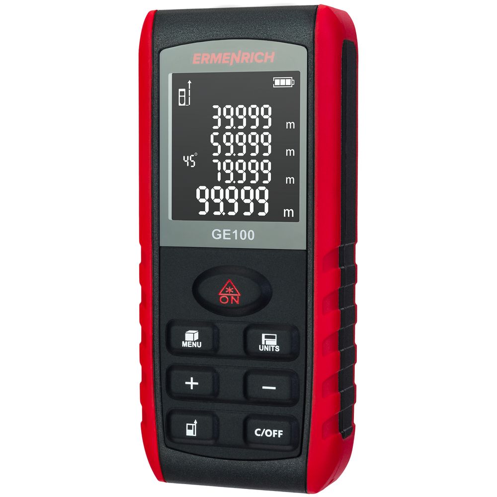 Лазерная рулетка Reel GE100 с логотипом  | Print Logo