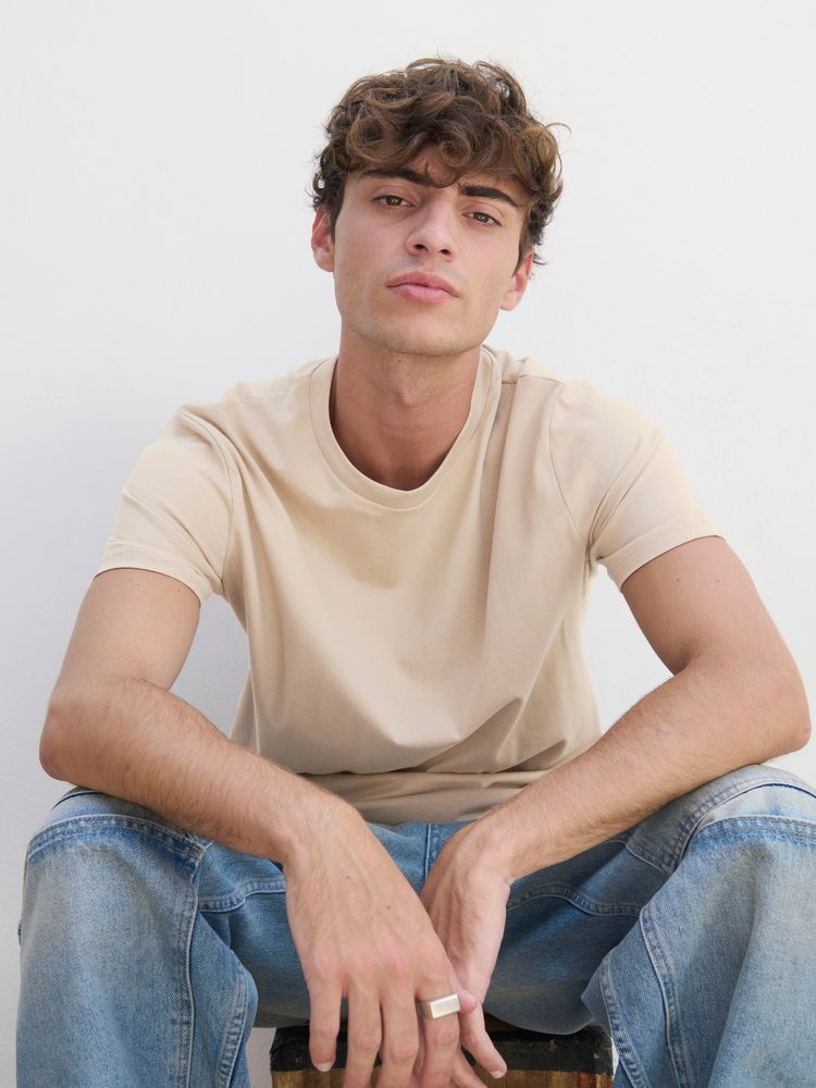 Футболка унисекс Legend, темно-синяя с молочно-белым, размер M