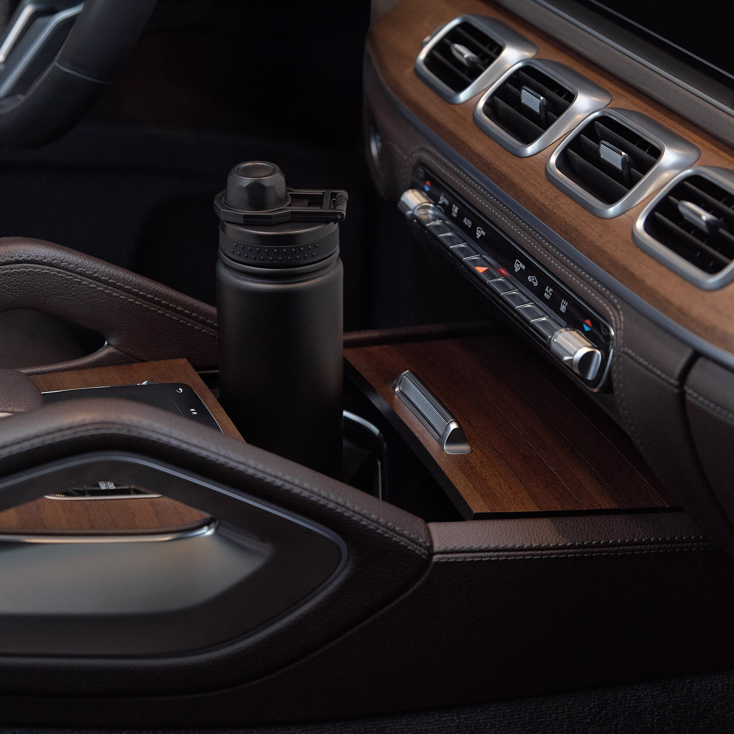 Термобутылка вакуумная герметичная Савона, черная