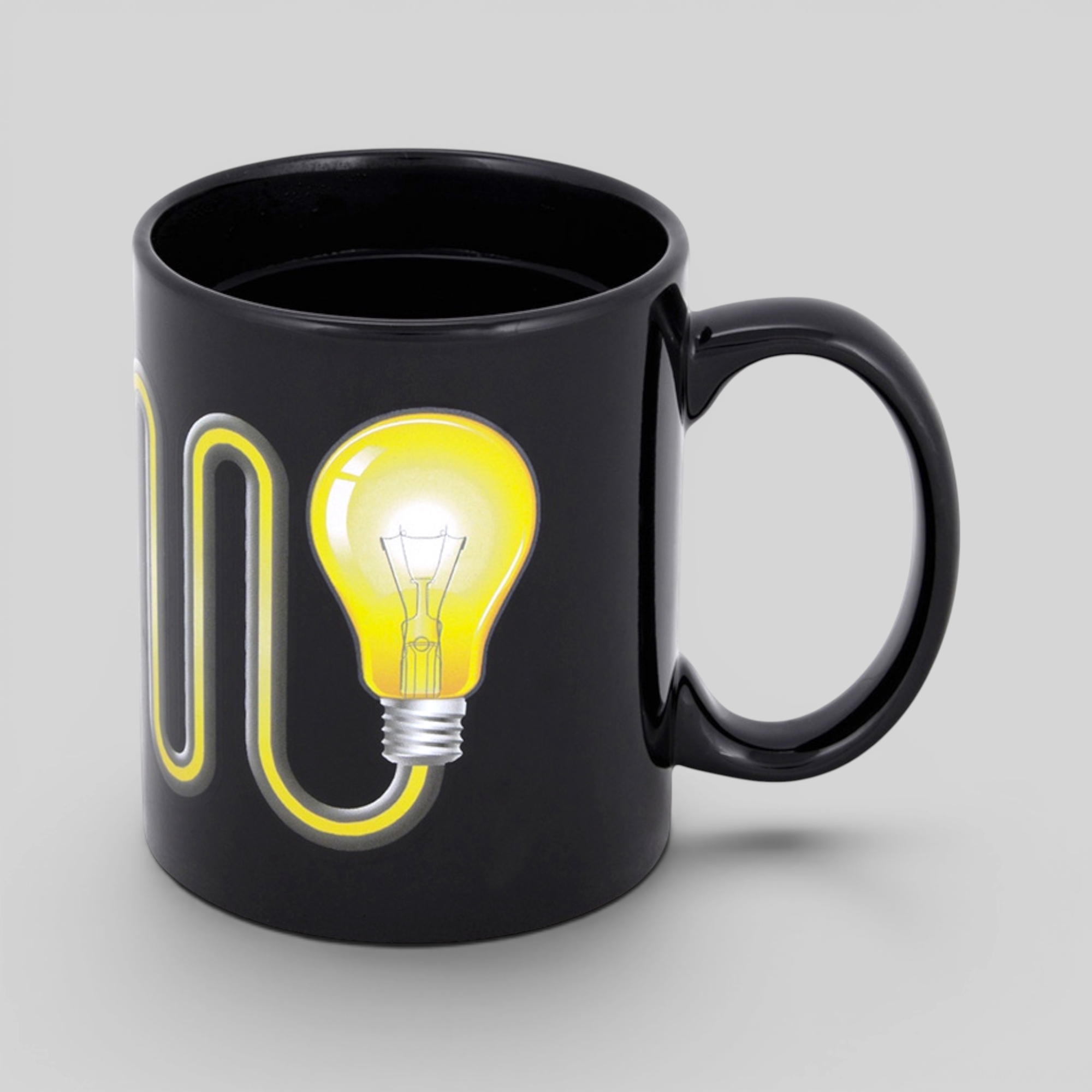 Кружка Лампочка с логотипом  | Print Logo