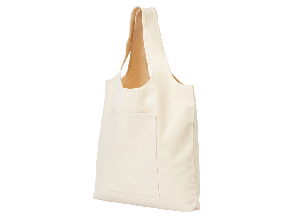 Сумка-шоппер Vest из хлопка 340 г/м2, натуральный
