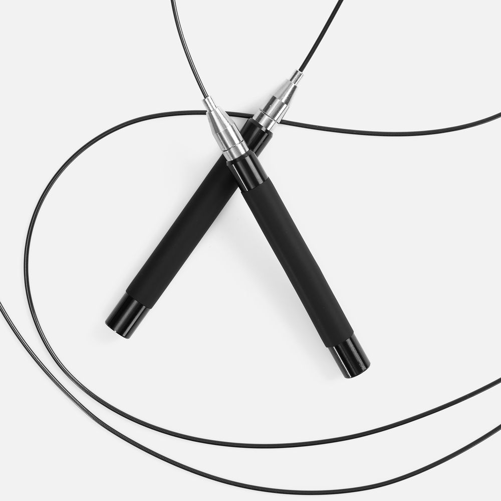 Скоростная скакалка Profi Comfi — пример нанесения логотипа (Molti) | Print Logo