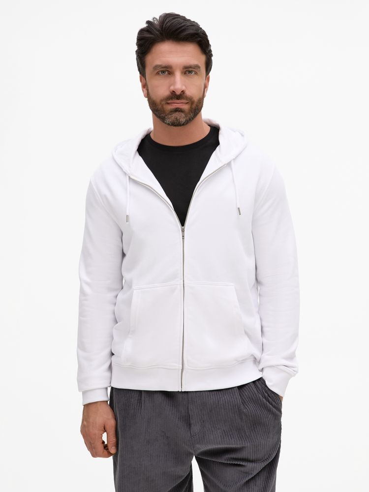 Толстовка унисекс Calipso, белая, размер S