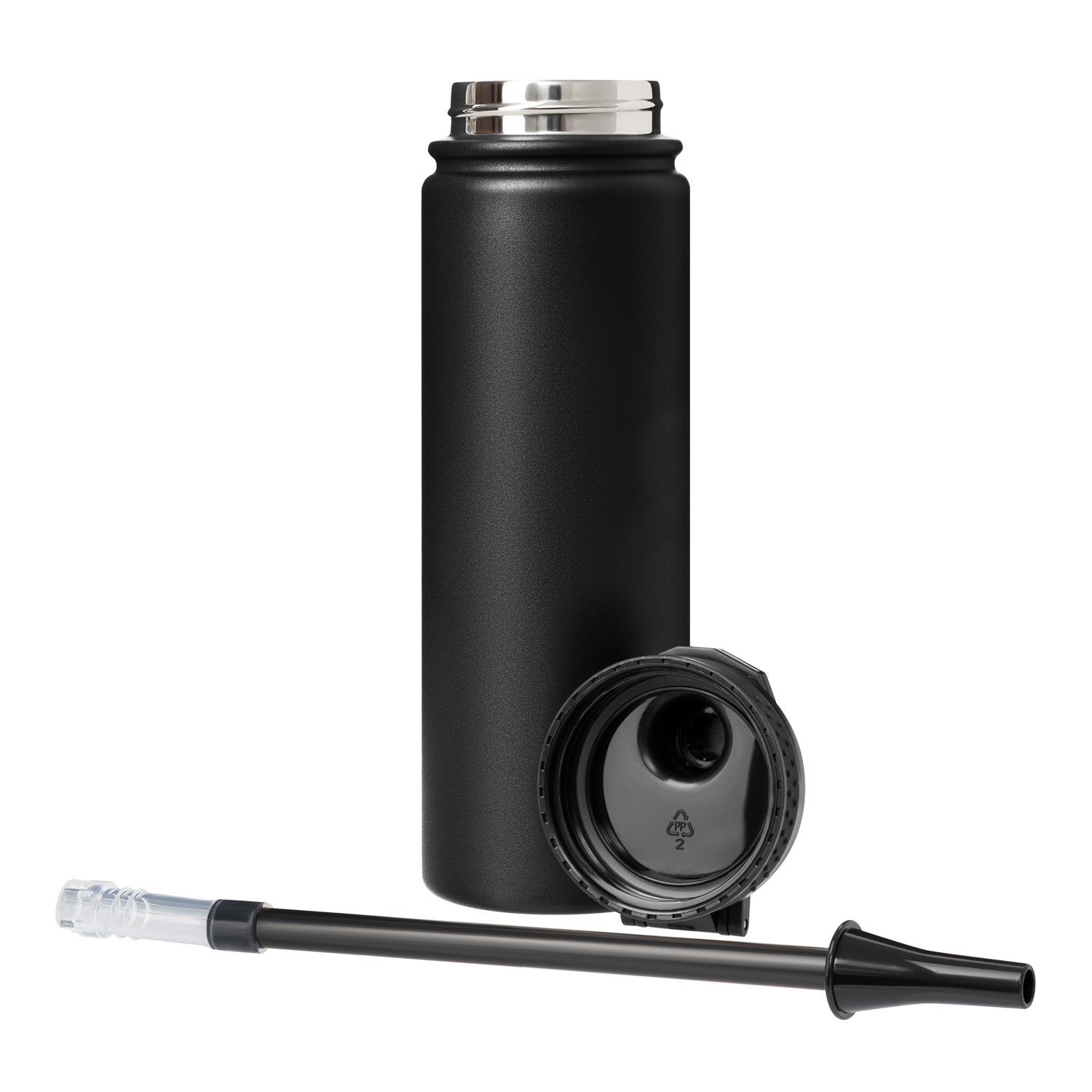 Термобутылка вакуумная герметичная Савона, черная