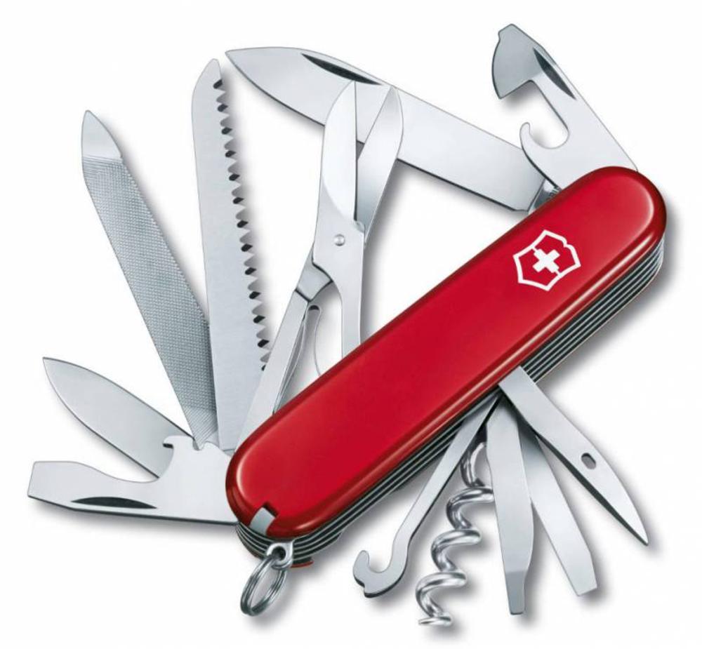 Офицерский нож Ranger 91 — пример нанесения логотипа (VICTORINOX) | Print Logo