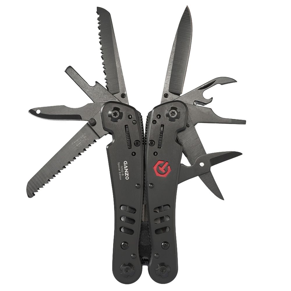Мультитул Ganzo G302 — пример нанесения логотипа (ganzo) | Print Logo