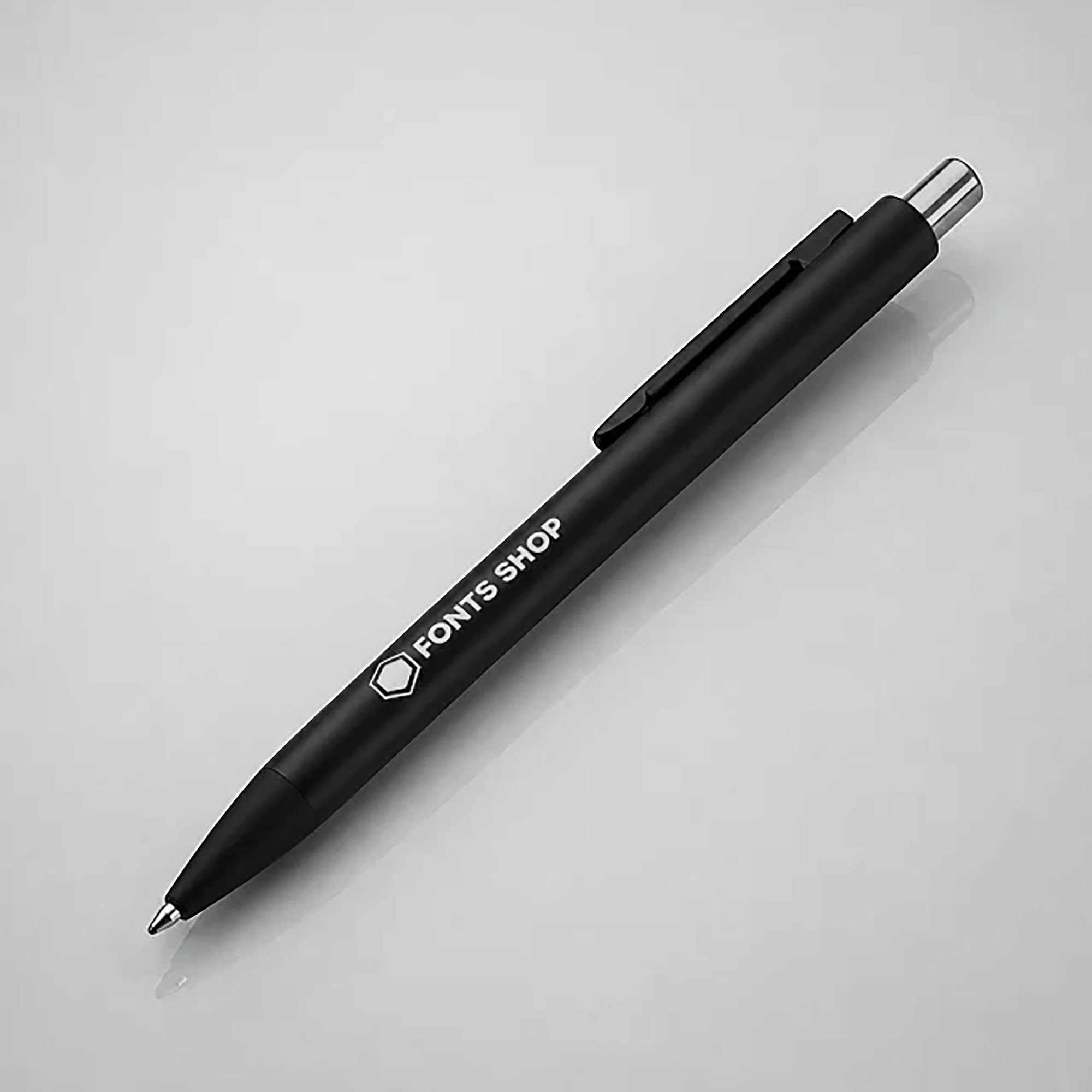 Ручка металлическая шариковая Blaze с логотипом  | Print Logo
