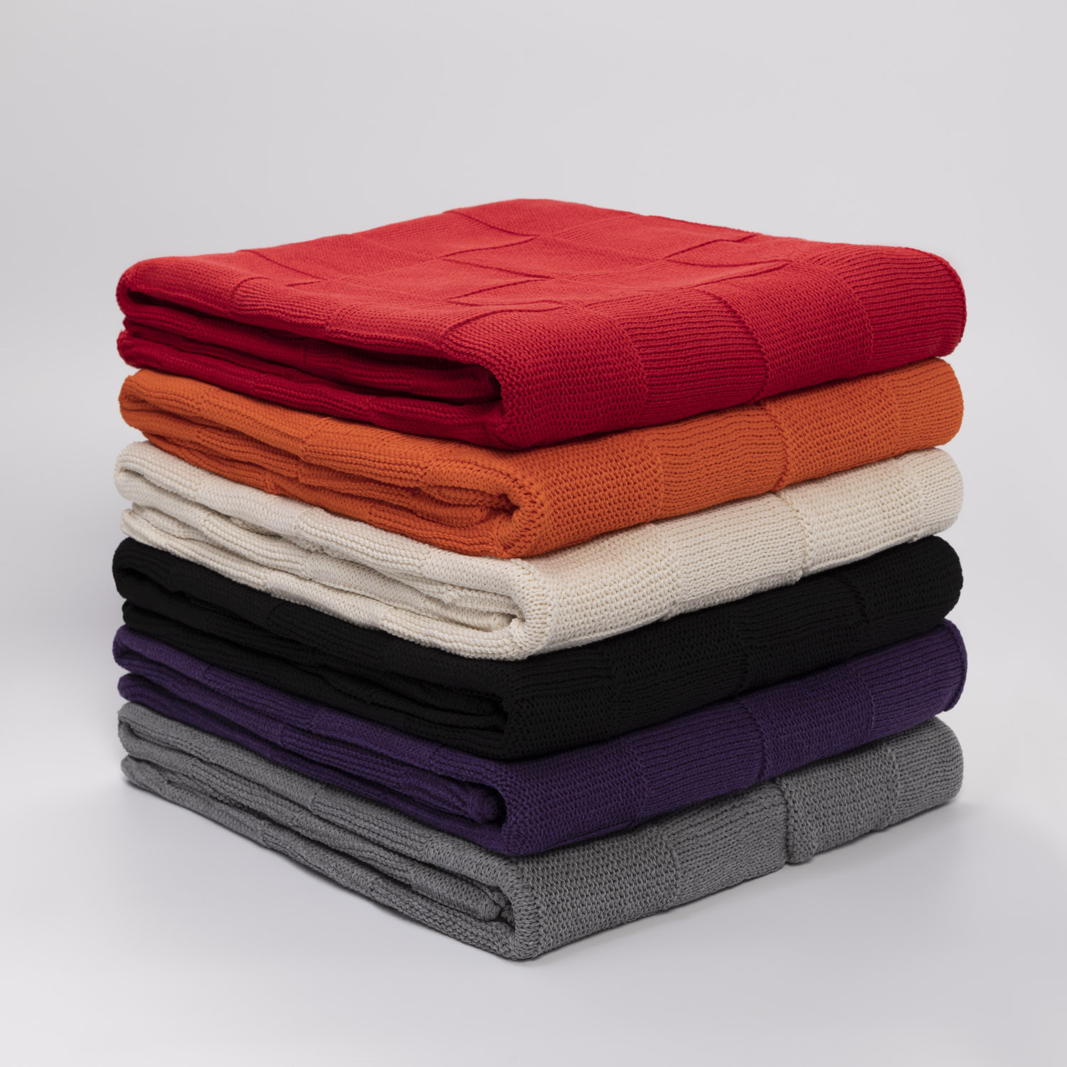 Плед Селла (Cella) вязаный, бежевый (без подарочной коробки)