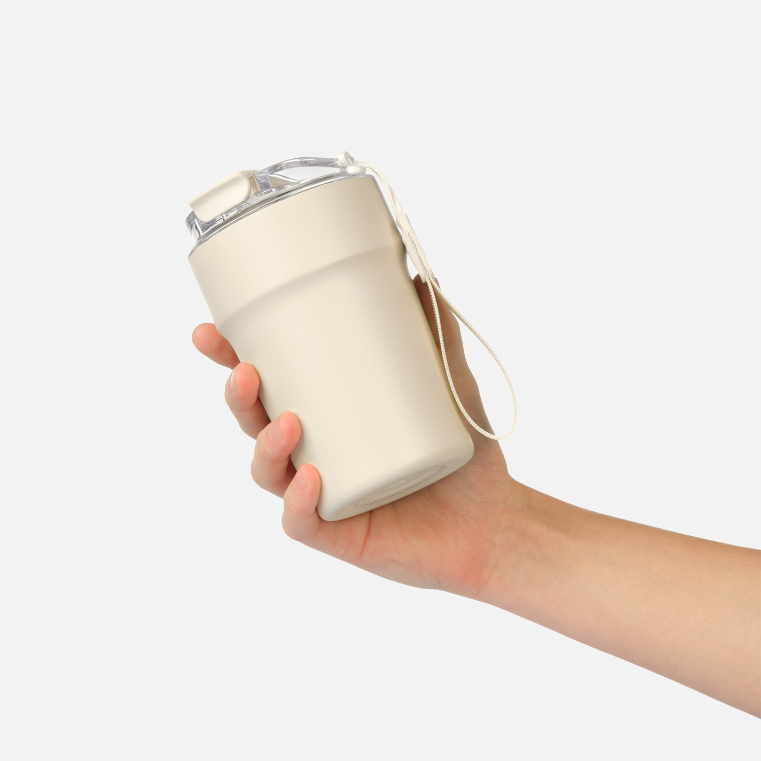 Термокружка вакуумная Монако, бежевый