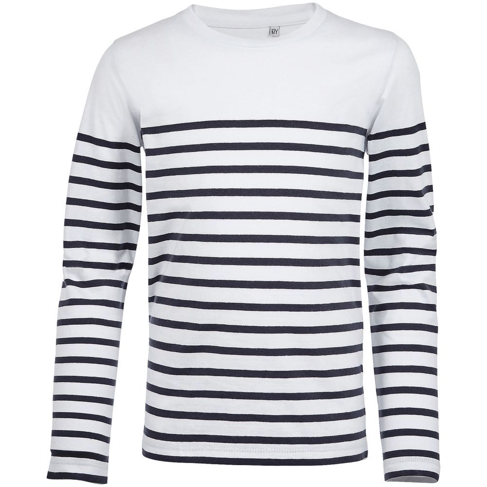 Футболка детская с длинным рукавом Matelot LSL Kids с логотипом Sol's | Print Logo