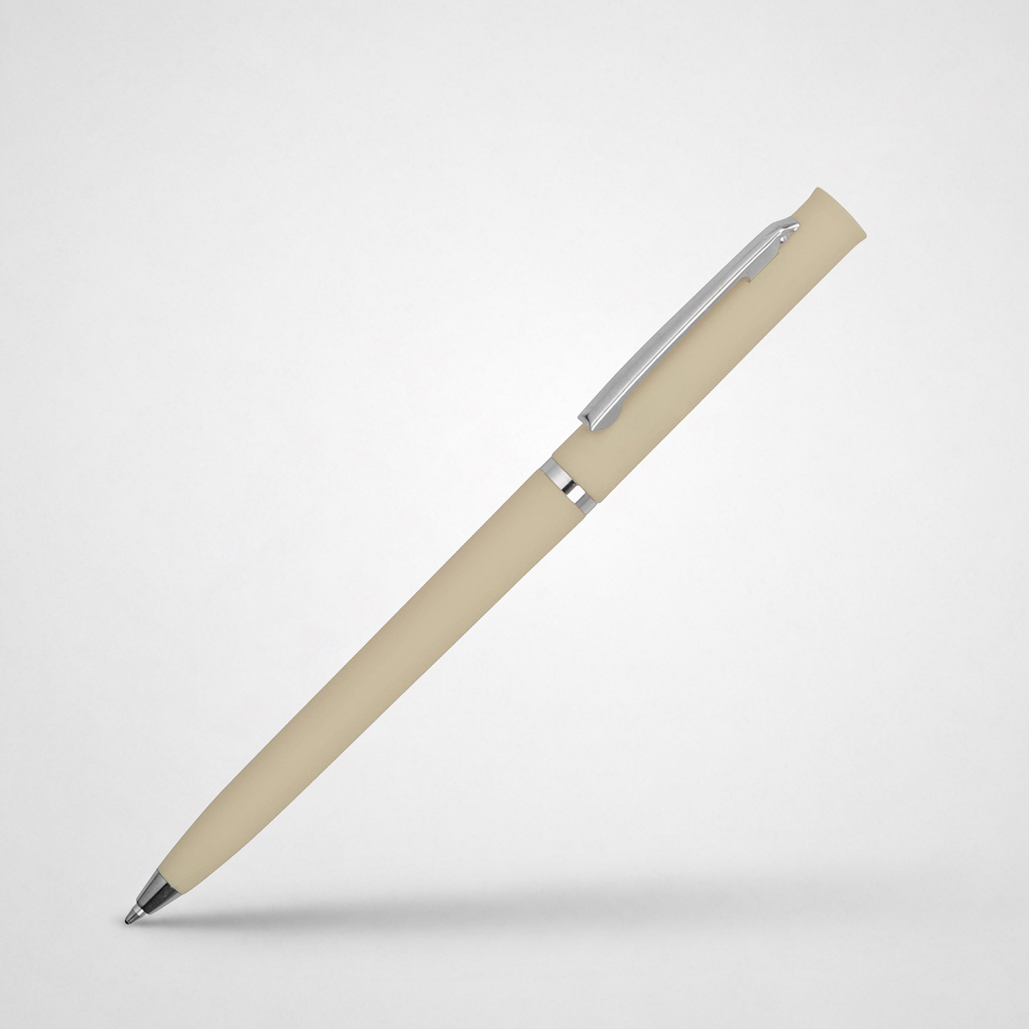 Ручка пластиковая шариковая Navi soft-touch с логотипом  | Print Logo