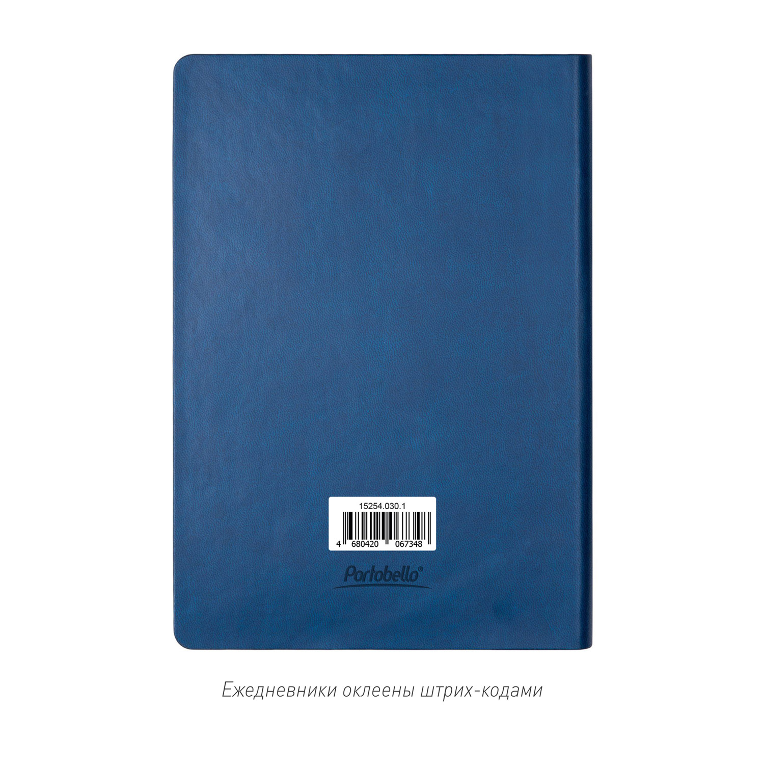 Ежедневник Латте (Latte NEW) недатированный, синий/голубой (без упаковки, без стикера)