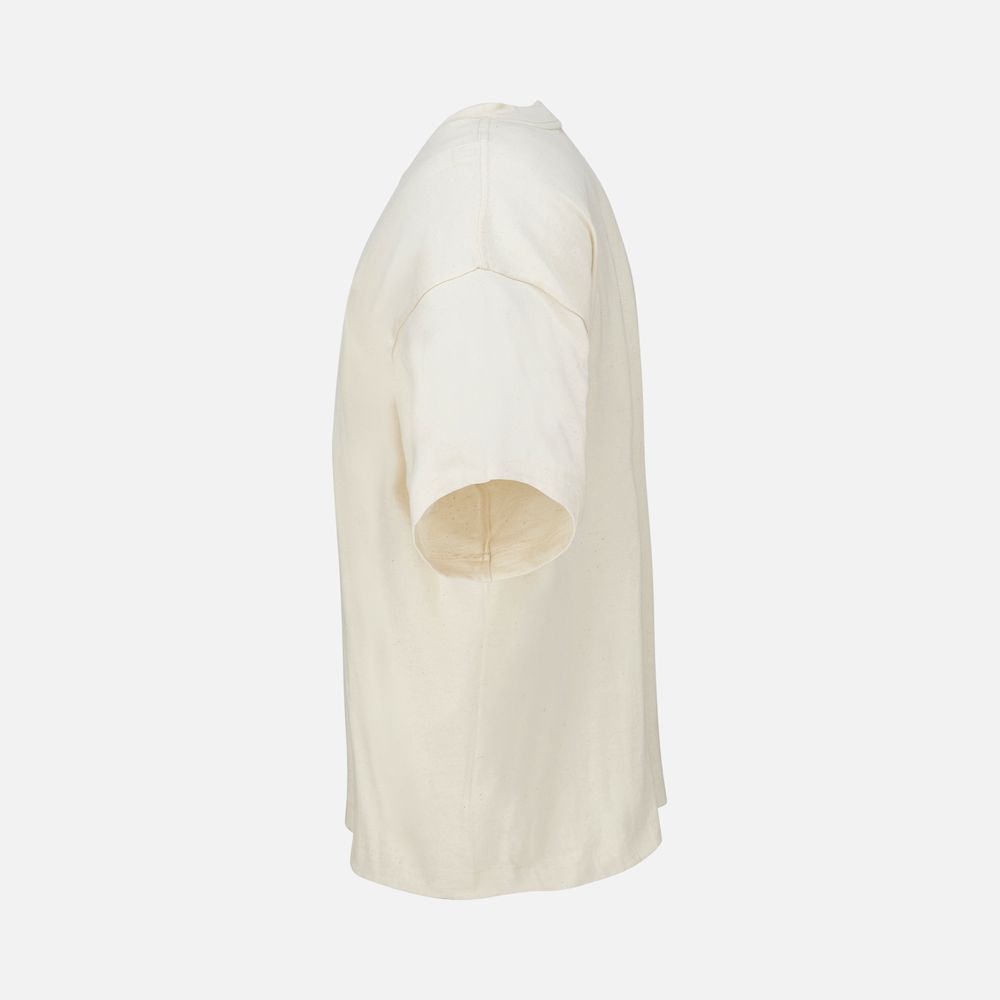 Футболка оверсайз унисекс Legacy, светло-бежевая (неокрашенная), размер M