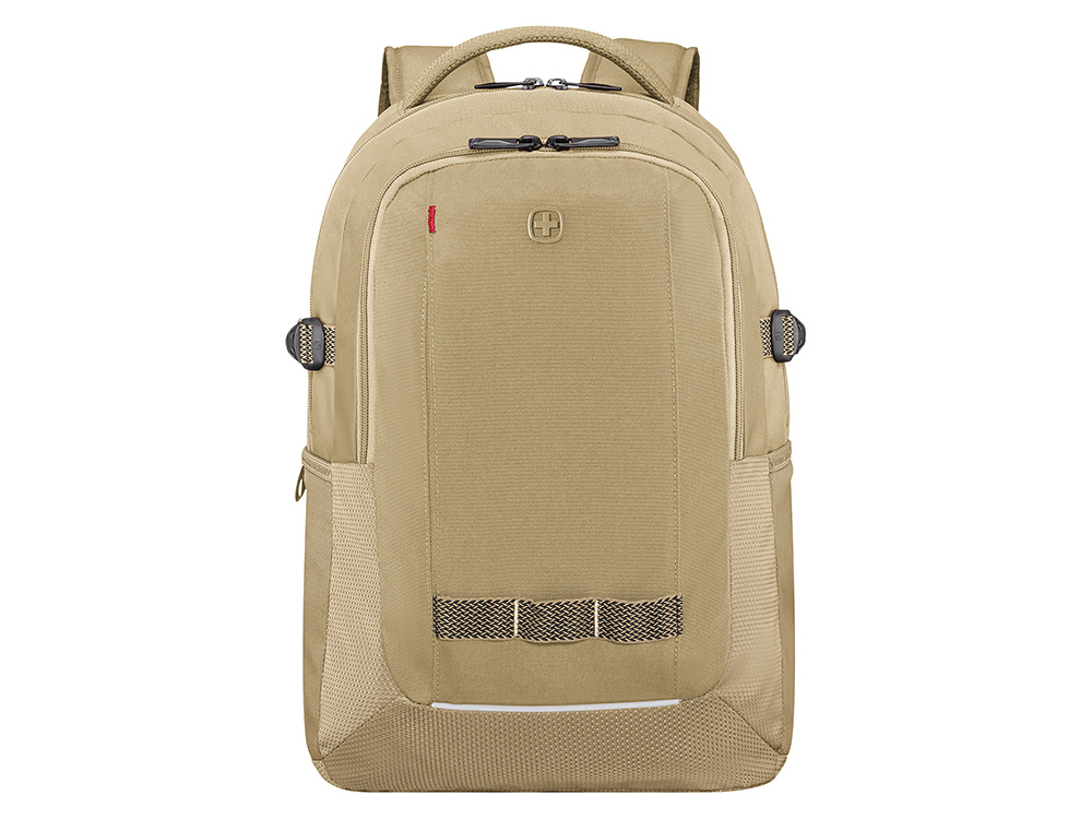 Рюкзак WENGER Ryde 16, бежевый, переработанный ПЭТ/полиэстер, 32 x 21 x 47 см, 26 л