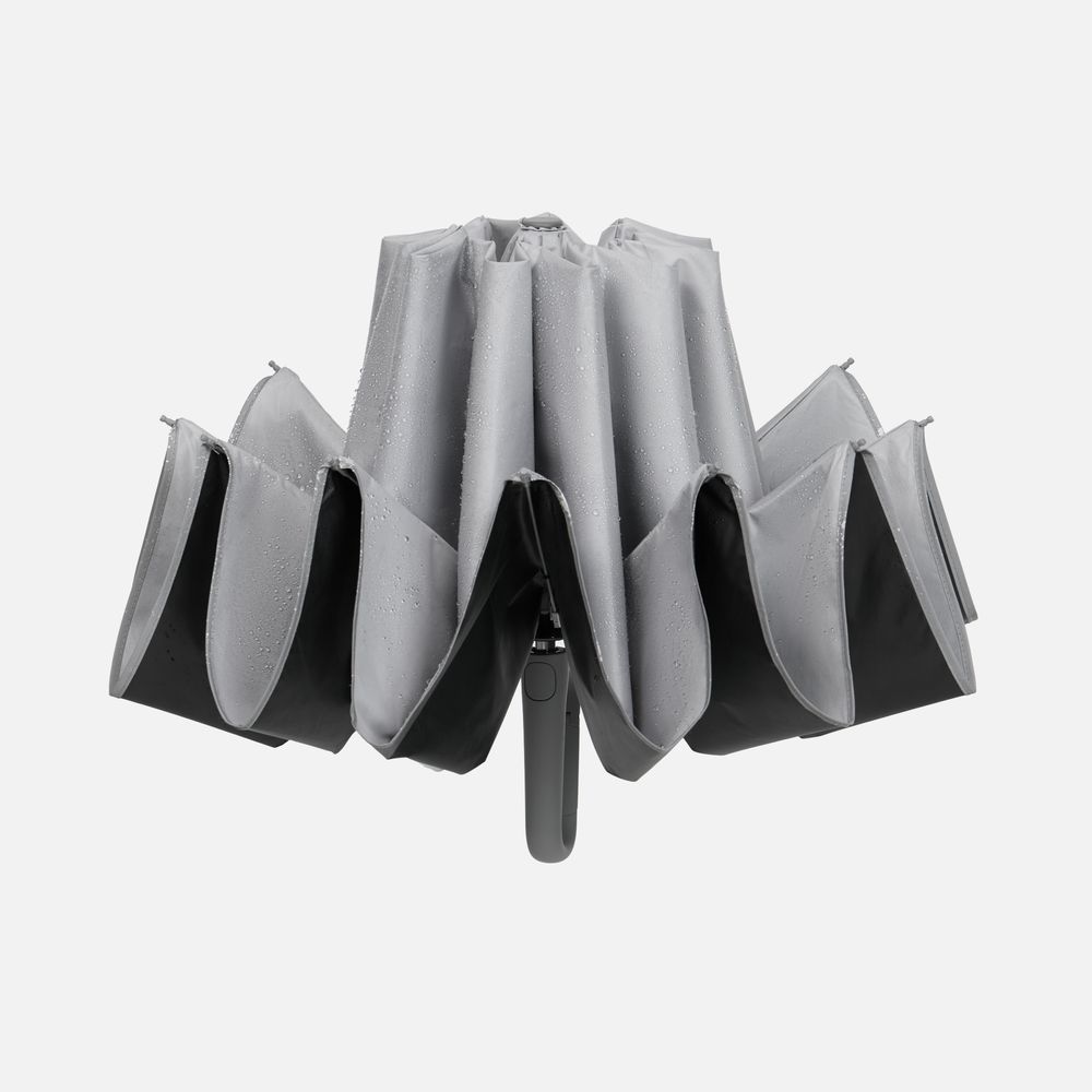 Зонт обратного сложения с ручкой-карабином Foldberry