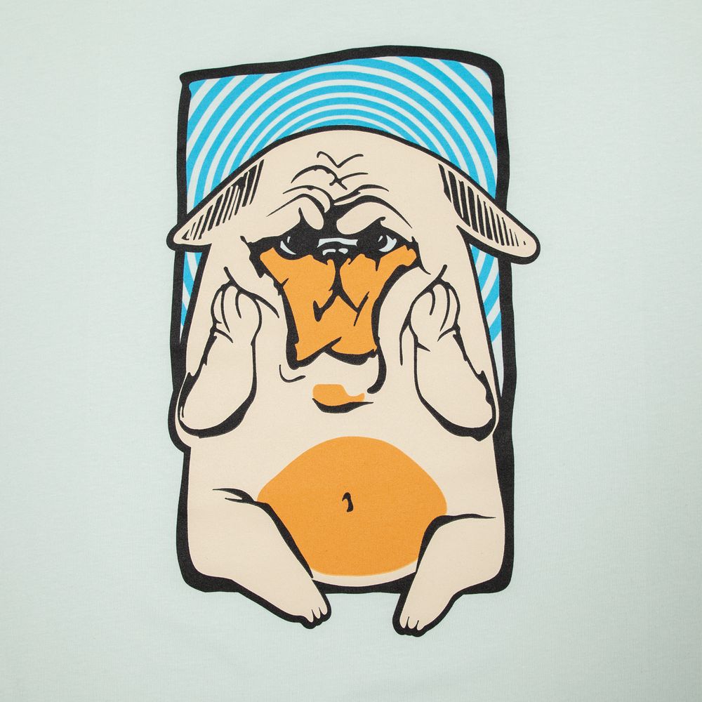 Футболка мужская Deep Thinker — пример нанесения логотипа (Принтэссенция) | Print Logo