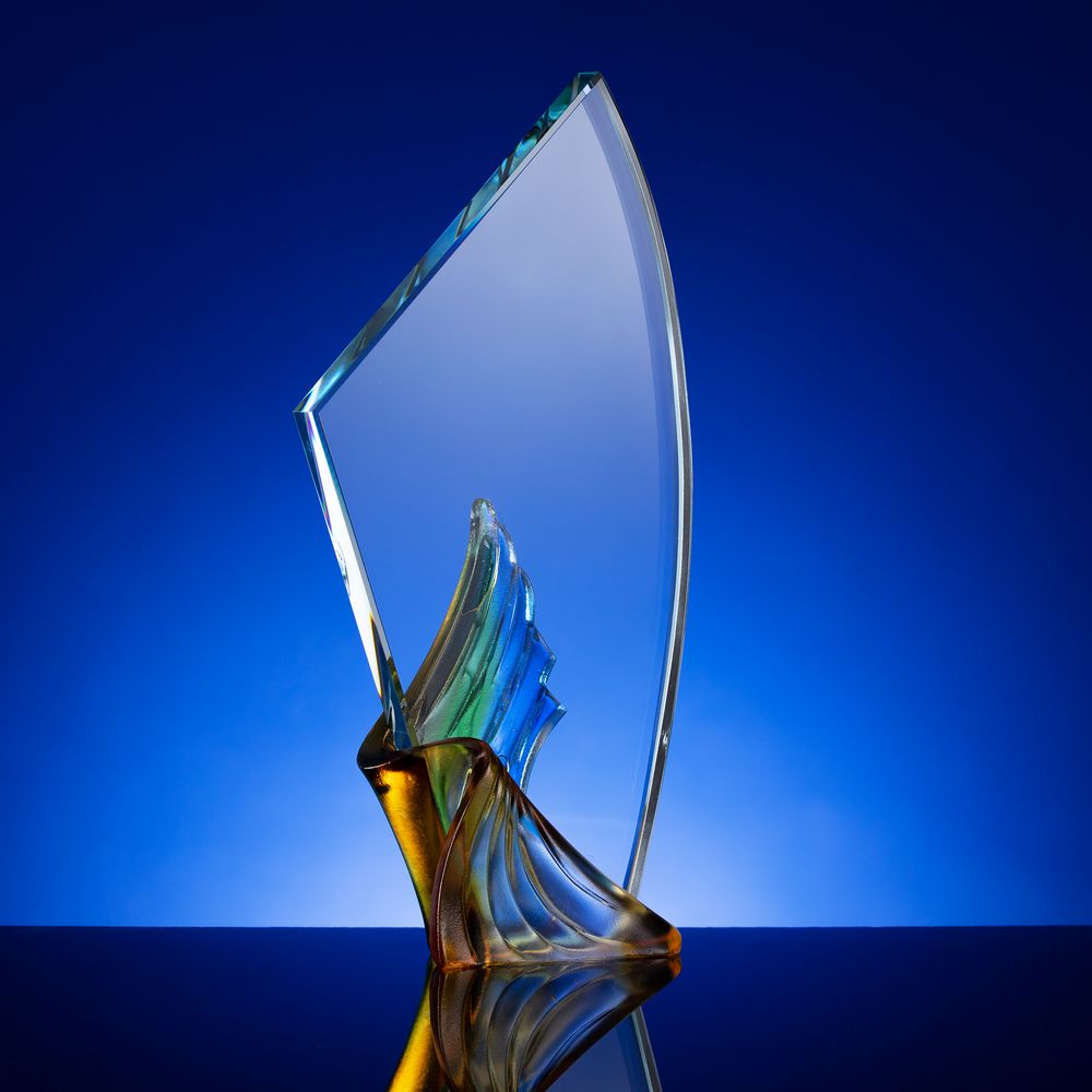 Стела Fair Wind — пример нанесения логотипа () | Print Logo