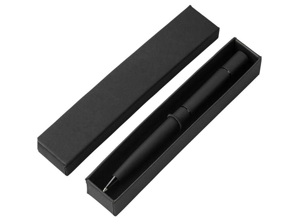 Металлическая ручка и вечный карандаш Gauguin, софт-тач, черный