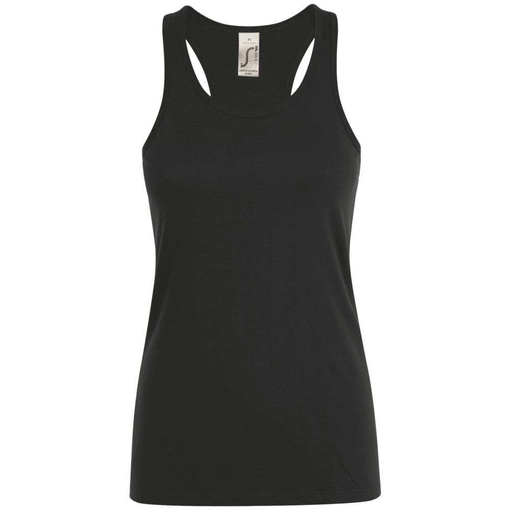 Майка женская Justin Women с логотипом Sol's | Print Logo