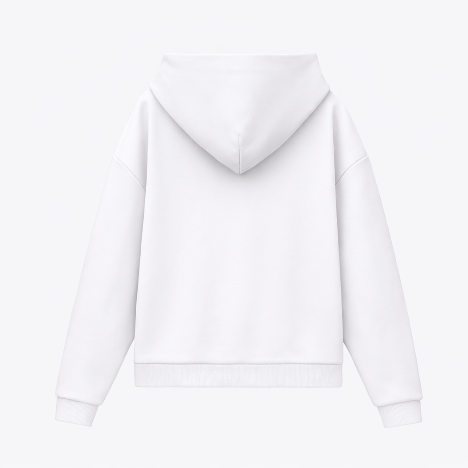 Худи релакс унисекс Баланс (Balance), с начесом, белый, размер 3XL/4XL