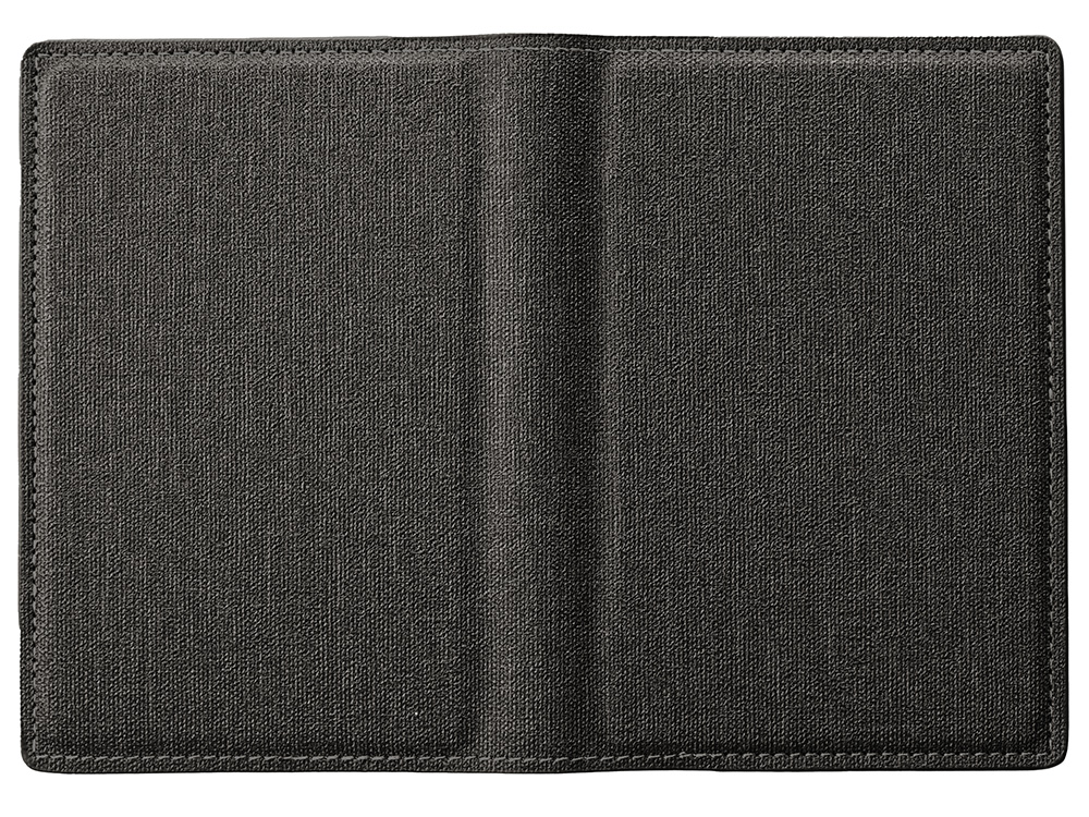 Подарочный набор Consul: обложка для паспорта и картхолдер, серый