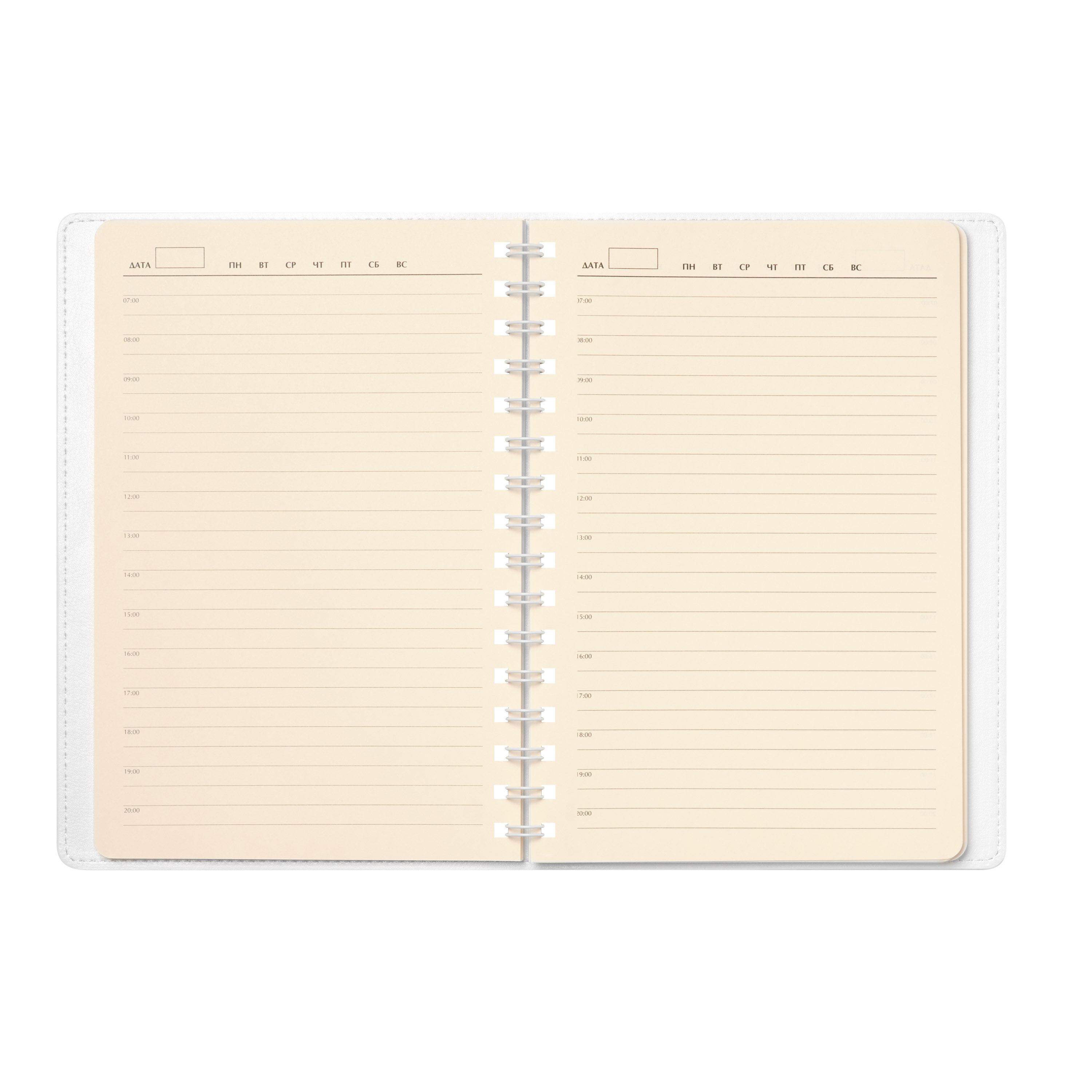 Ежедневник Виста Нео (Vista Neo) недатированный, белый