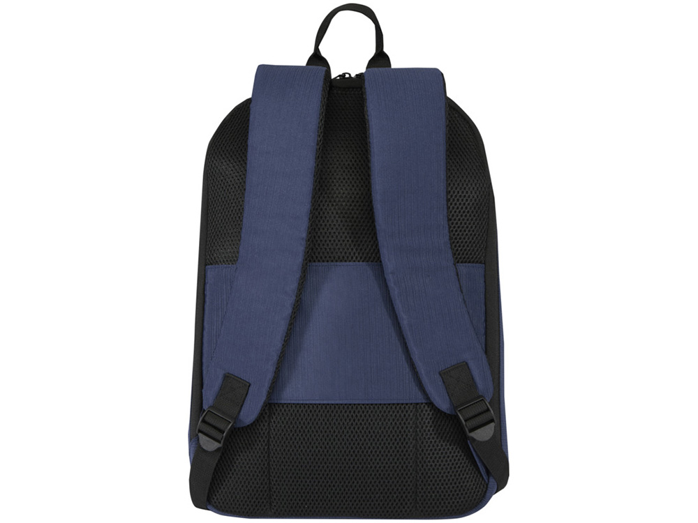 Рюкзак Luma для ноутбука с диагональю экрана 15 дюймов с защитой от кражи объемом 10 л из материала, переработанного по стандарту GRS - Синий Navy