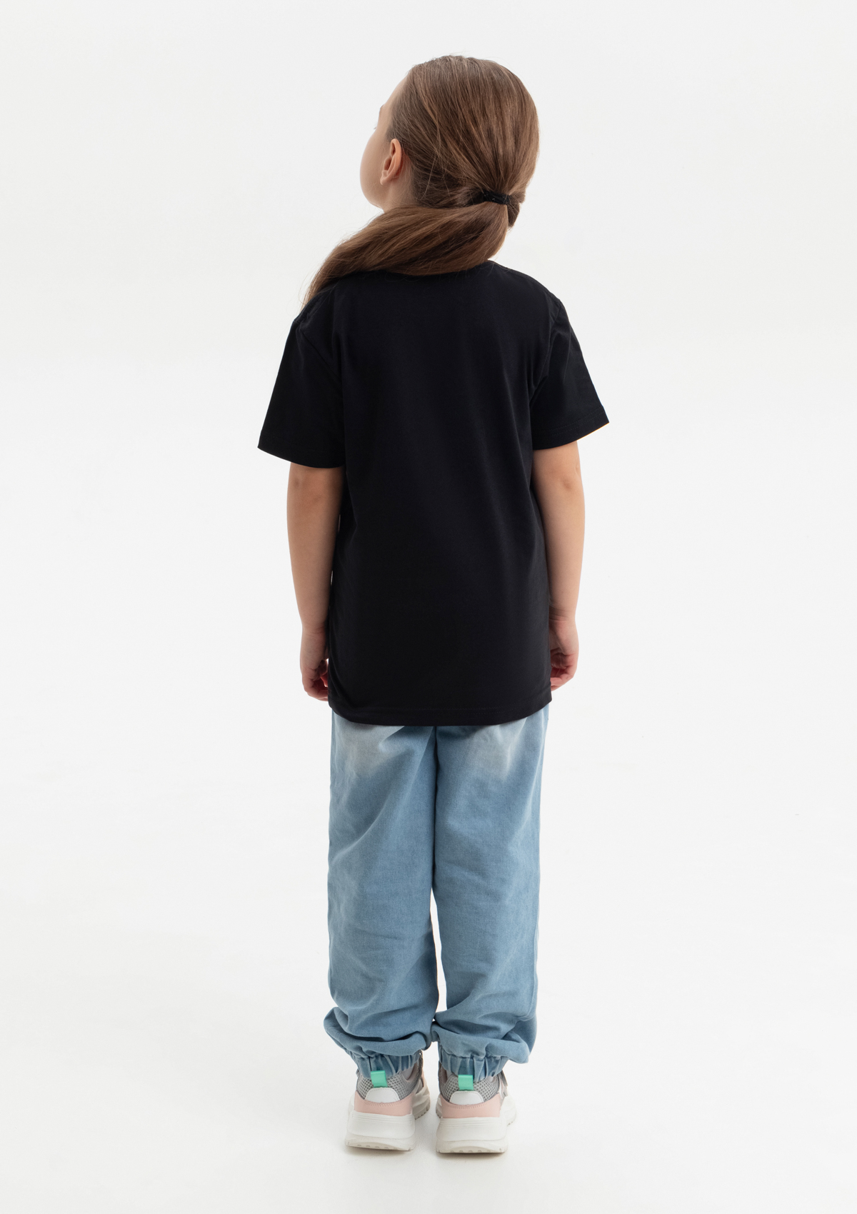 Футболка детская STAN хлопок 140, 06U, Чёрный,  (20)  (6 лет)