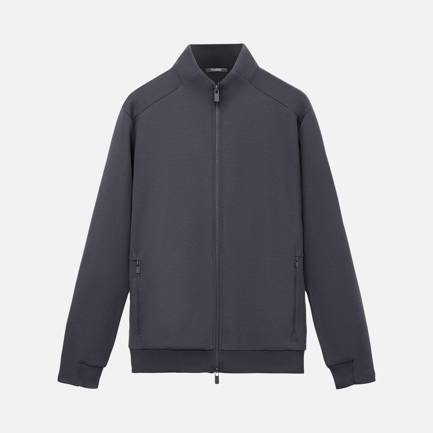 Толстовка на молнии Астин (Astin) антрацит, размер L