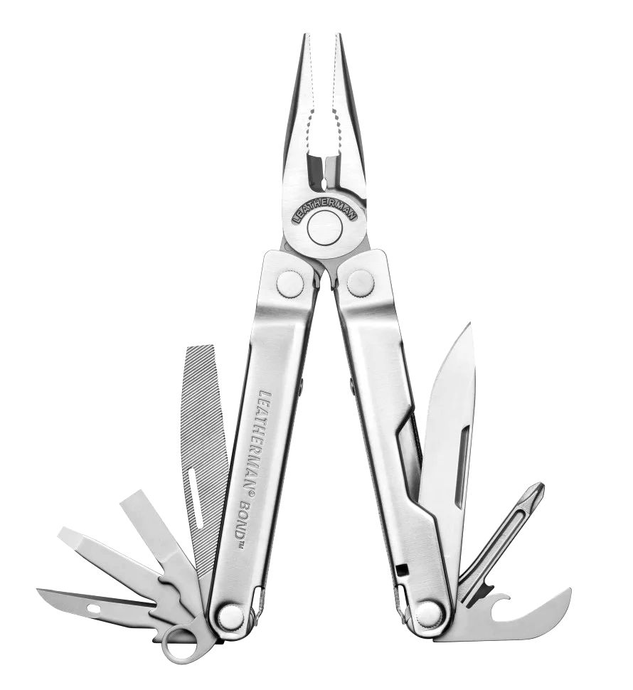 Мультитул Leatherman Bond — пример нанесения логотипа (Leatherman) | Print Logo