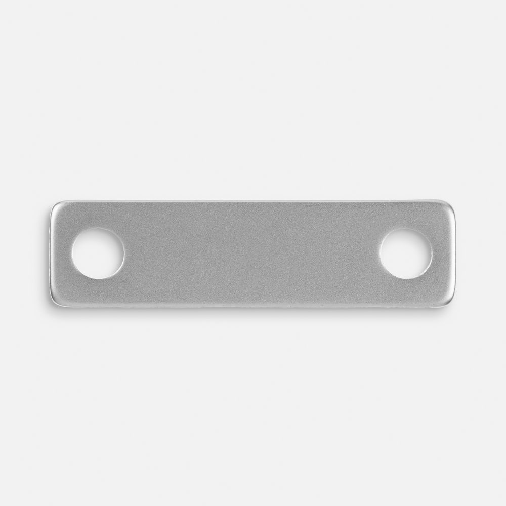 Шильдик металлический Alfa Liten с логотипом  | Print Logo