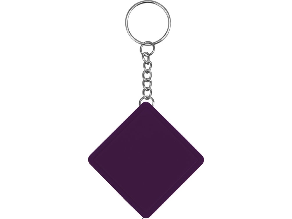 Брелок-рулетка Дюйм, 1 м., фиолетовый