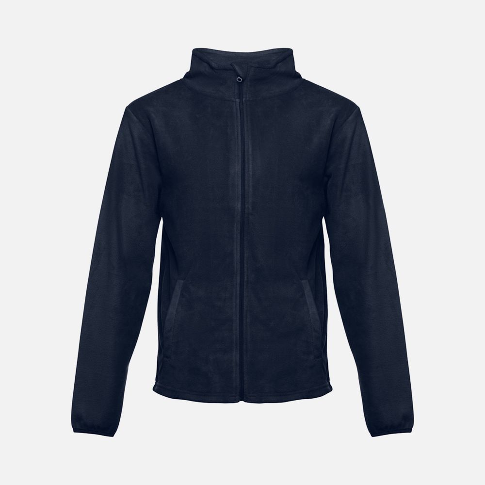 Куртка флисовая мужская Helsinki с логотипом TH Clothes | Print Logo