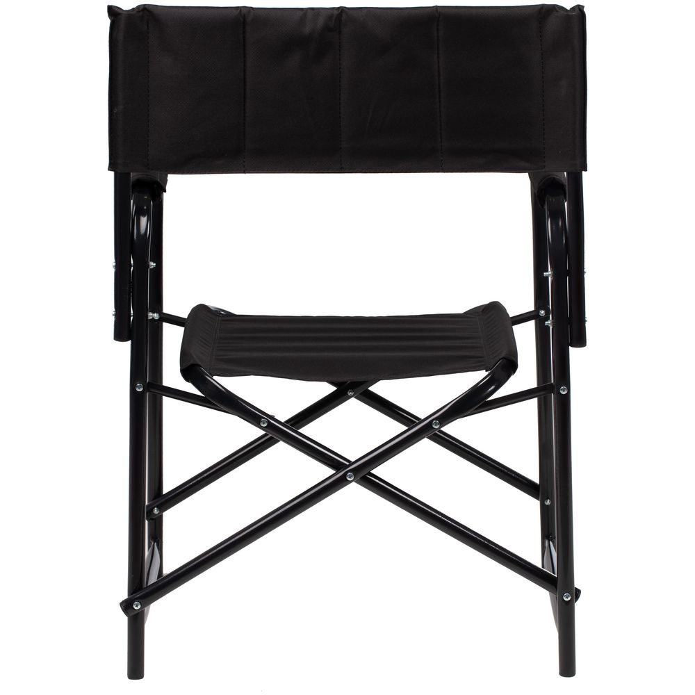Раскладное кресло Viewpoint, черное фото на сайте Print Logo.