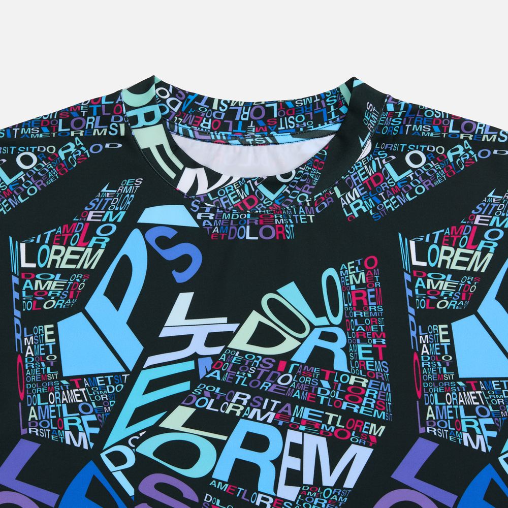 Футболка из бифлекса Morfiss с полной запечаткой на заказ фото на сайте Print Logo.