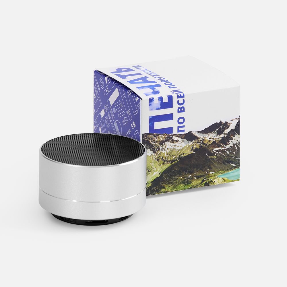 Коробка с полноцветной печатью для зонта складного Basic — пример нанесения логотипа (сделано в России) | Print Logo