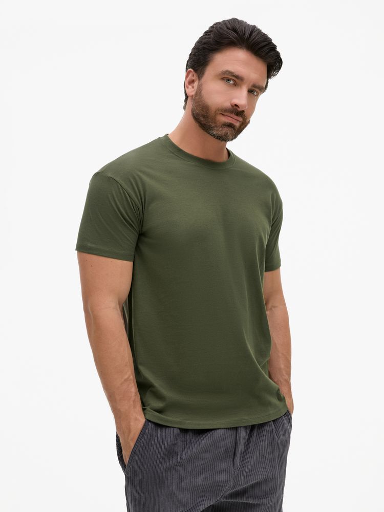 Футболка Regent 150 темный хаки, размер S