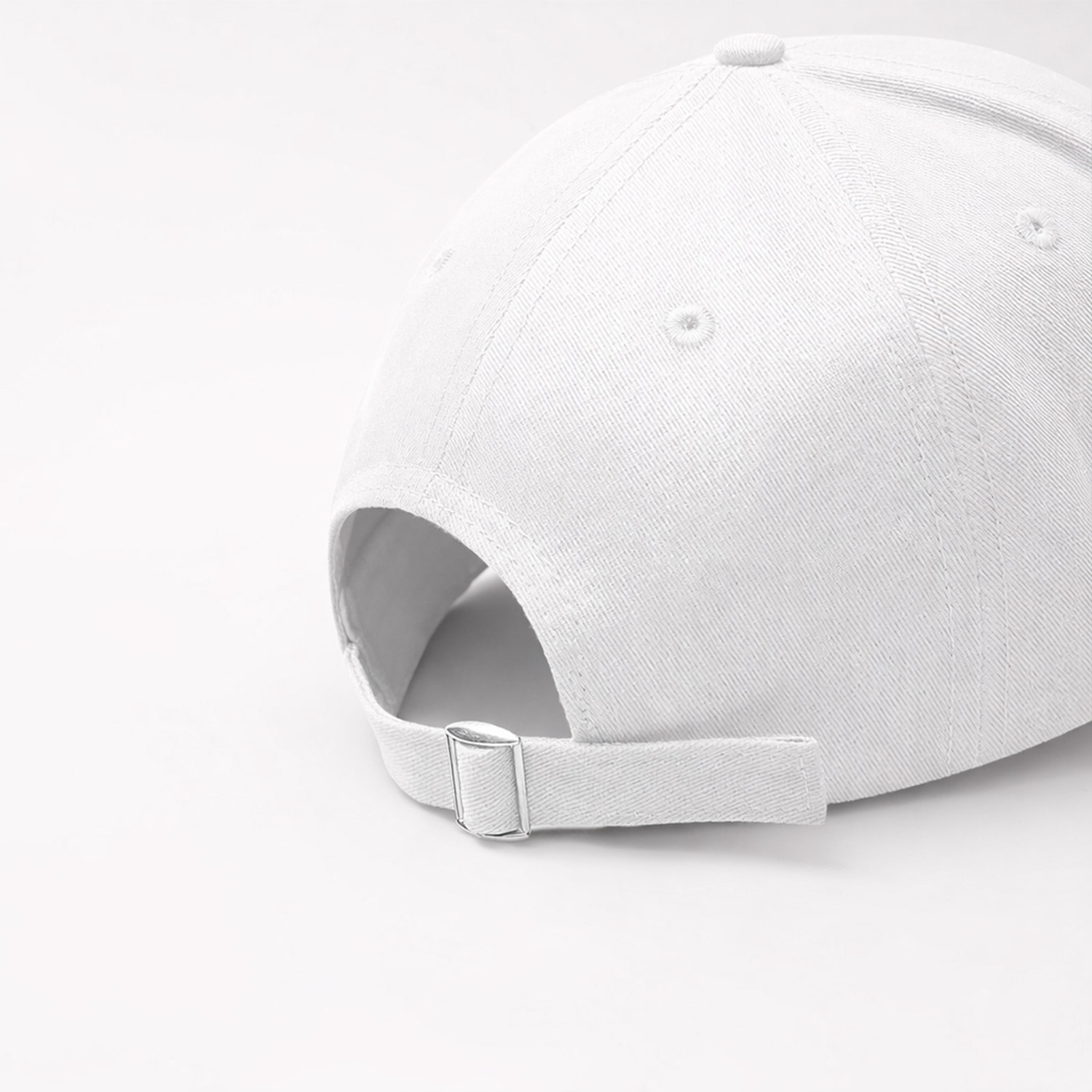Бейсболка Фит, 5 клиньев, белый