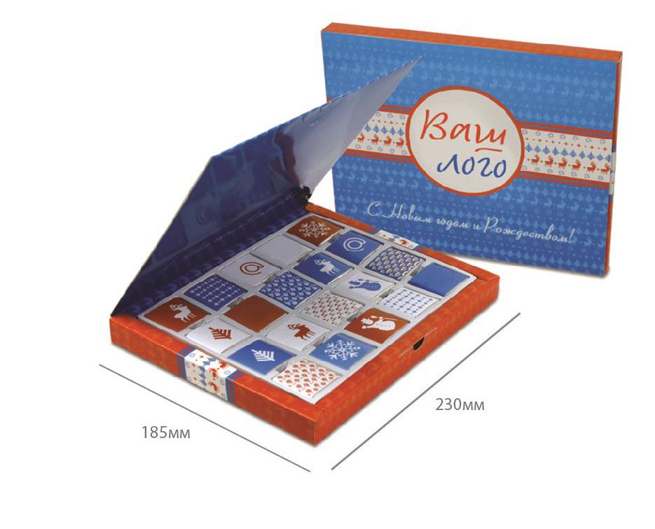 набор шоколада choco book на заказ фото на сайте Print Logo.