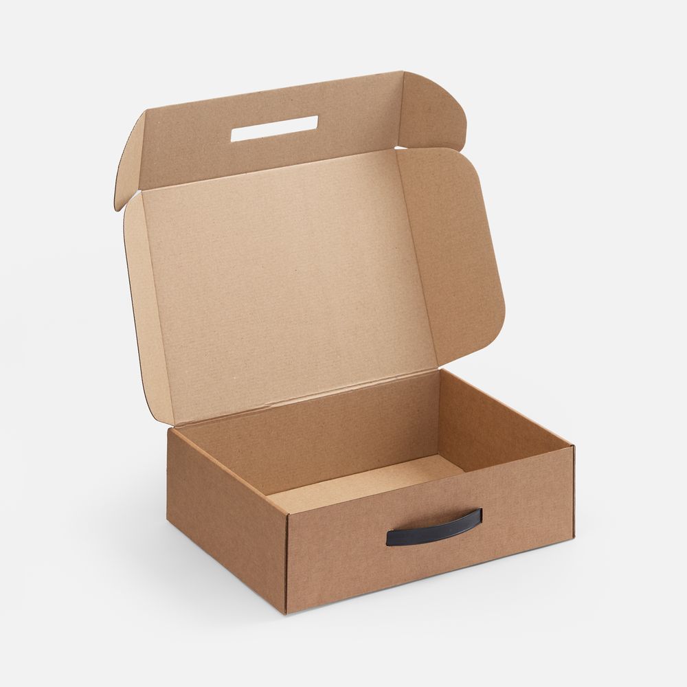 Коробка Light Case, ver.2 — пример нанесения логотипа (сделано в России) | Print Logo