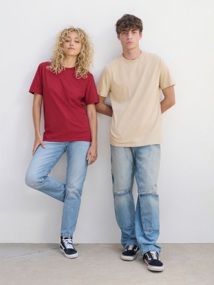 Футболка унисекс Legend, темно-синяя с молочно-белым, размер M