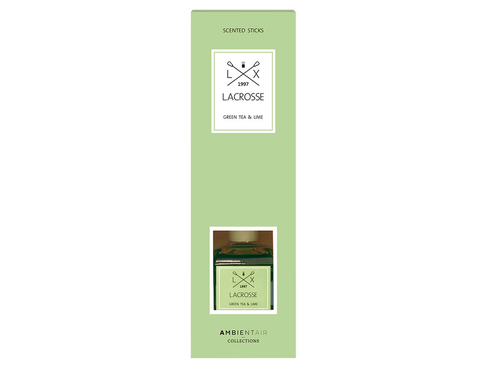 Диффузор ароматический Зеленый чай & лайм Lacrosse 100 мл., зеленый