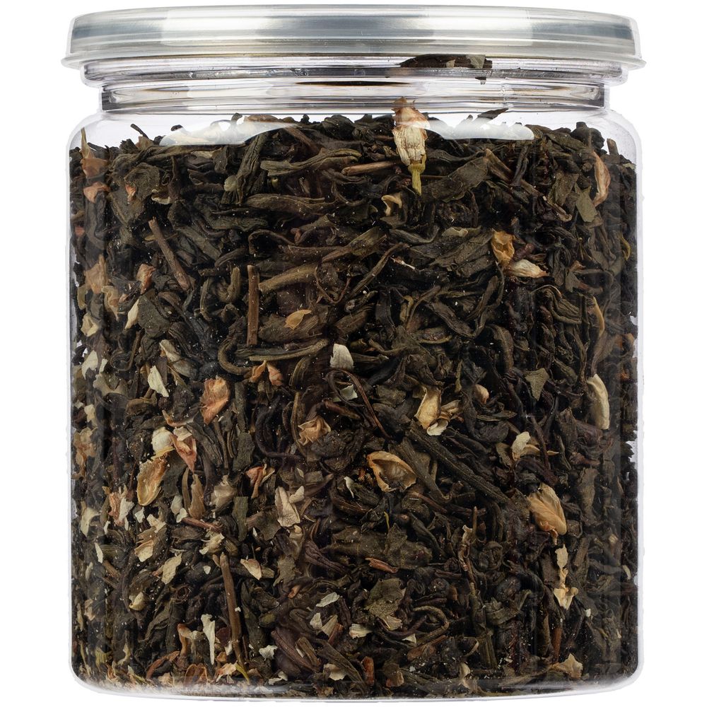 Зеленый чай с жасмином с логотипом сделано в России | Print Logo