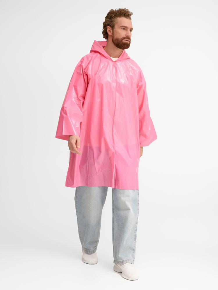 Дождевик-плащ CloudTime с печатью в один цвет на заказ
