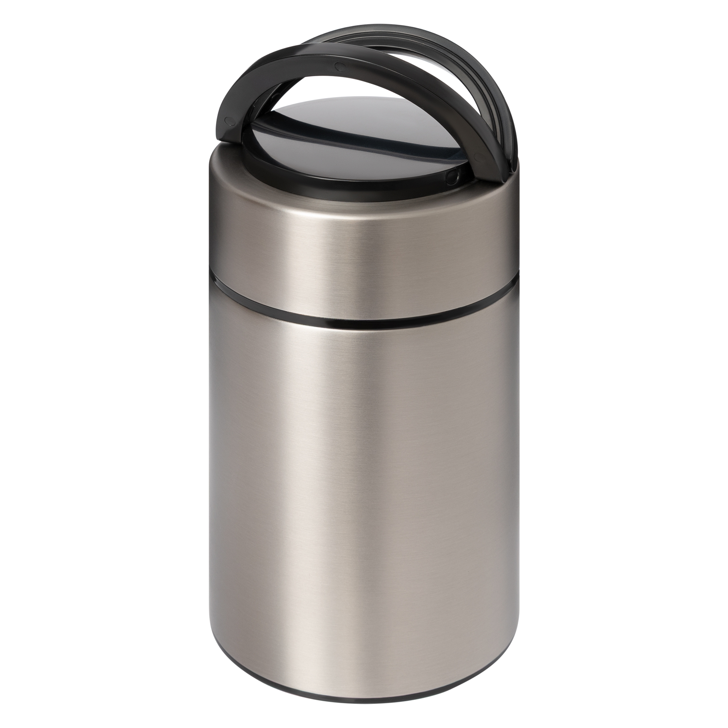 Термос для еды Бенто (Bento), серебряный