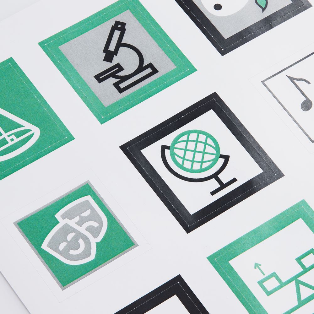 Стикерпак бумажный Industry