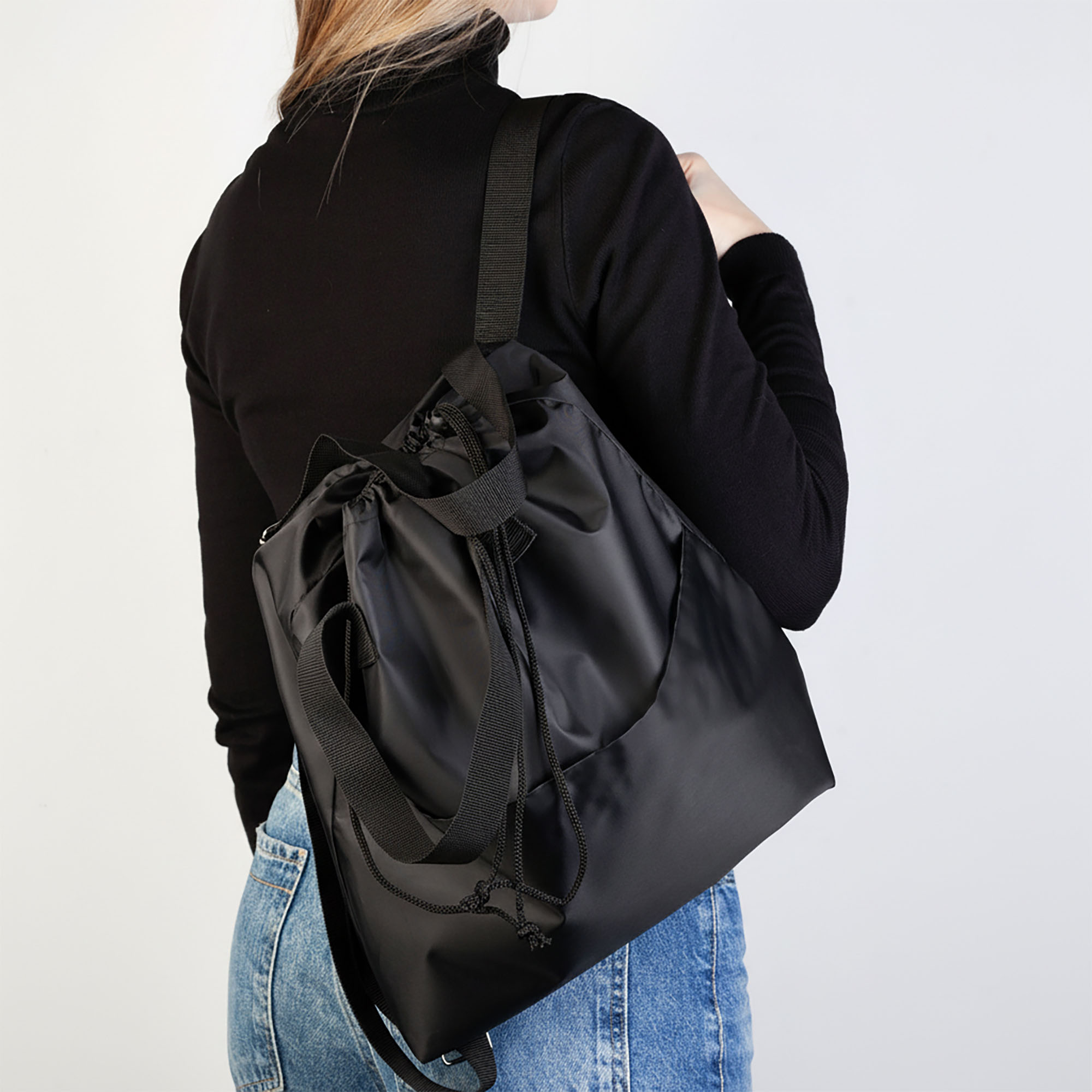 Сумка-рюкзак "Carry", серый с бирюзовым, серый с бирюзовым