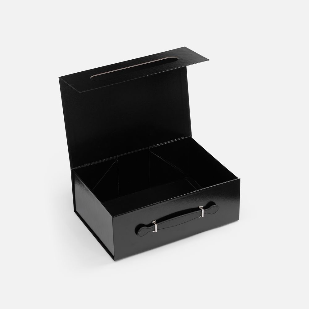 Коробка складная Holdfold, M — пример нанесения логотипа () | Print Logo