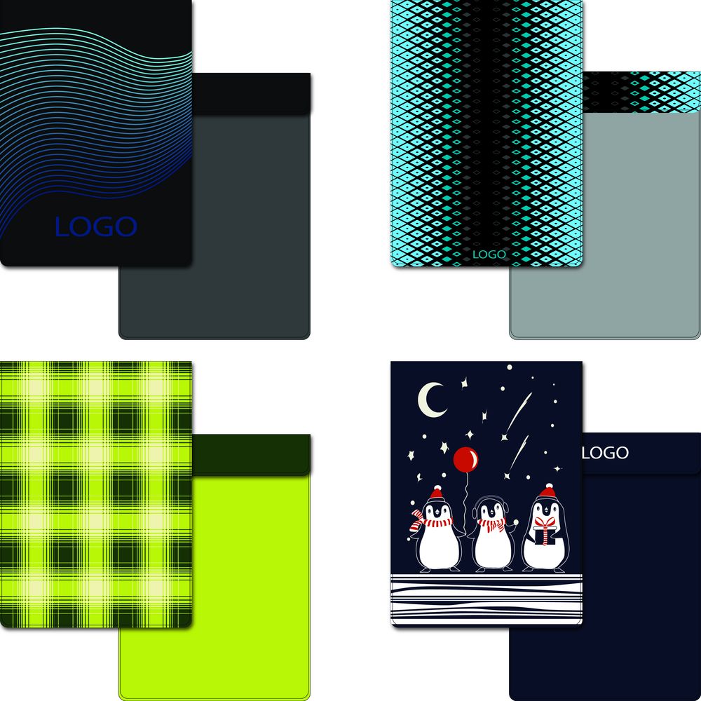 Папка-планшет Saff Plus из экокожи на заказ с логотипом сделано в России | Print Logo