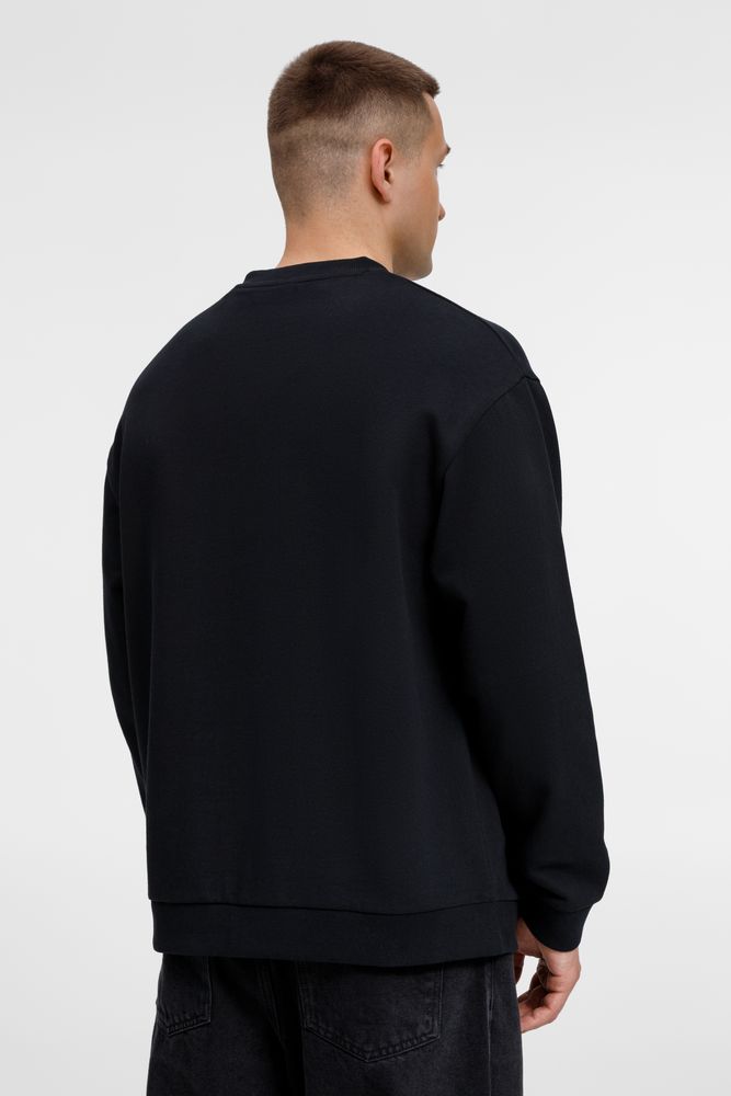 Свитшот унисекс Sinkopa, черный, размер M/L